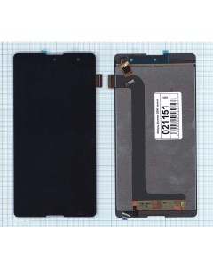 Дисплей с тачскрином для Micromax Canvas Fire 5 Q386 черный Оем
