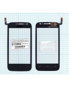 Сенсорное стекло тачскрин для Huawei U8812D черный Оем
