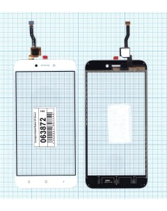 Сенсорное стекло тачскрин для Xiaomi Redmi 5A белое Оем