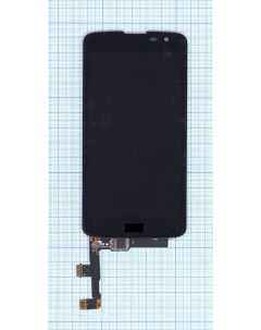Дисплей с тачскрином для LG K7 X210DS черный Оем