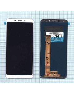 Дисплей с тачскрином для Meizu M6s белый Оем