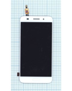 Дисплей с тачскрином для Huawei Y3 2017 белый Оем
