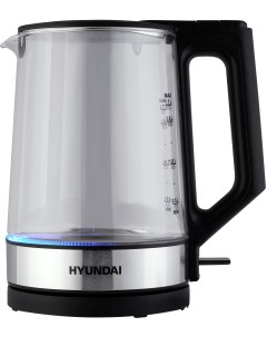 Чайник электрический HYK G8808 1 7 л черный Hyundai