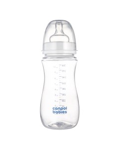 Детская антиколиковая бутылочка Essentials для кормления малыша 300 мл Canpol babies