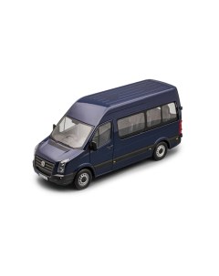 Машинка Volkswagen Crafter Bus синий 1 24 арт 30191 Cararama