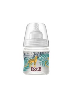Детская антиколиковая бутылочка Jungle Vibes для кормления новорожденных 120 мл Lovi