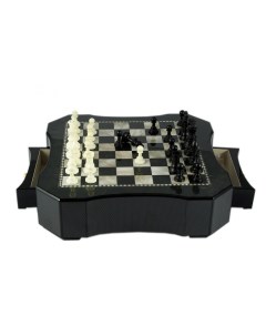 Шахматы в лакированном ларце CheckMate 38х38см Win max