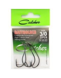 Крючок BAITHOLDER Size 3 0 1 пакетик Catcher
