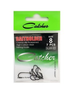 Крючок BAITHOLDER Size 8 1 пакетик Catcher