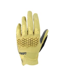 Велосипедные перчатки 3 0 желтого цвета размер L из полиэстера Leatt