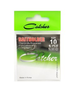 Крючок BAITHOLDER Size 10 5 пакетиков Catcher