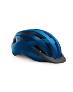 Велосипедный шлем Allroad blue black matt M Met