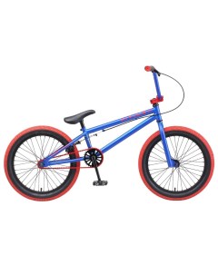 Велосипед BMX Mack 20 2020 21 синий Tech team
