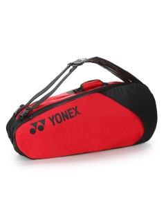 Спортивная cумка рюкзак для теннисных ракеток красная Yonex