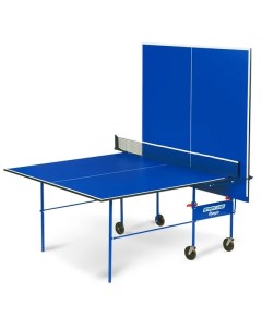 Теннисный стол Olympic синий для помещений для дома складной с встроенной се Start line
