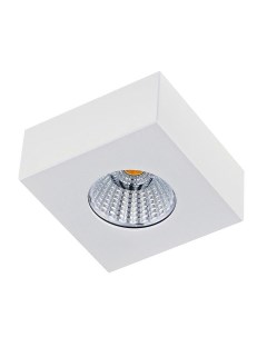 Накладной точечный светодиодный светильник DL18812 7W White SQ Donolux