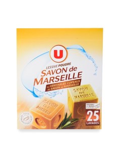 Стиральный порошок с марсельским мылом 25 доз Франция Sistem u