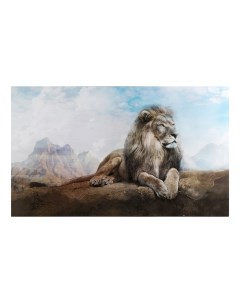 Картина на холсте Король лев 60100 см Topposters