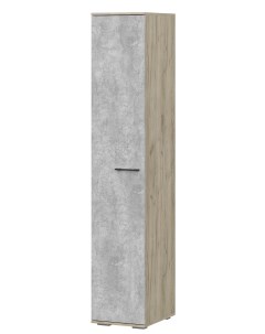 Шкаф Вальс ШК 400 дуб крафт серый бетонный камень Woodville