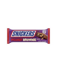 Шоколадный батончик Peanut Brownie 34 г Snickers