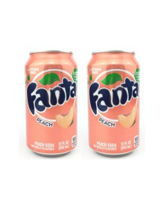 Газированный напиток Peach США 6 шт по 355 мл Fanta