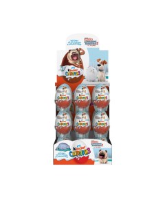 Яйцо Сюрприз из мол шоколада с игрушкой Тайная жизнь домашних животных 2 36 20 г Kinder