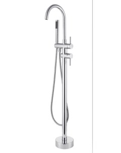 Напольный смеситель для ванны с душем Prime BVMM0FS231 покрытие хром Bewash