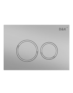 Кнопка смыва для инсталляции скрытого монтажа Bayern матовый хром DB1529002 D&k