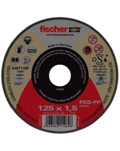 Отрезной диск fischer FCD FP 230х1 9х22 23 Fisher