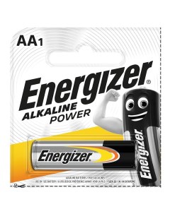 Батарейка Alkaline Power комплект 12 шт AA LR06 15А алкалиновая пальчико Energizer