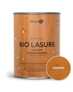 Антисептик для дерева Bio Lasure каштан 0 9 л 00 00461940 Elcon