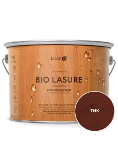 Водоотталкивающая пропитка для дерева Bio Lasure тик 9л 00 00461955 Elcon
