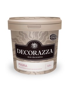 Краска для стен и потолков Fiora База С бесцветная 0 9 л только колеровка Decorazza