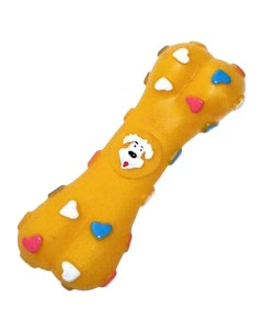 Игрушка для собак Buddy кость с сердечками 14см Nobrand