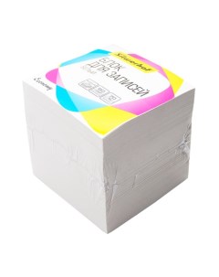 Упаковка блоков для записей Эконом 701024 90x90x90 белый Silwerhof