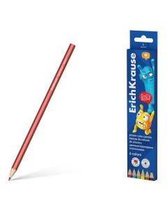 Цветные карандаши пластиковые Jolly Friends 61797 Erich krause