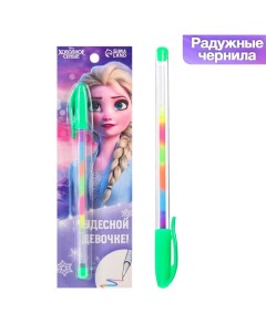Шариковая ручка многоцветная Чудесной девочке Холодное сердце Disney