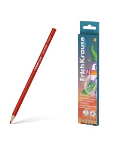 Цветные карандаши пластиковые Kids 61781 в коробке с европодвесом 6 шт Erich krause
