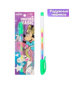 Шариковая ручка многоцветная Unicorn Magic Минни Маус Disney
