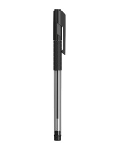 Ручка шариковая Arrow EQ01620 черная корпус прозрачный черный 12 шт в уп ке Deli