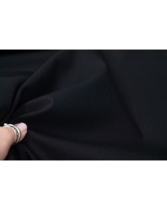 Ткань BEND891 костюмная елочка черная 100x150 см Unofabric