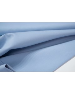 Ткань BEDF904 Хлопок в рубчик репс голубой 100x143 см Unofabric