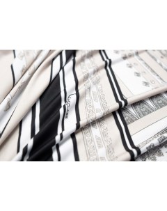 Ткань DS5074 Трикотаж лайкра купон бежевый 210x150 см Unofabric