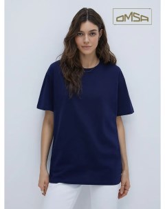 Omt_d1301 футболка oversize cotton Omsa
