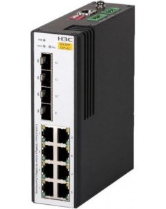 Коммутатор LS IE4300 12P AC L2 Industrial Ethernet Switch with 8 10 100 1000Base T Ports and 4 1000B H3c