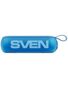 Портативная акустика 2 0 PS 75 SV 018085 синяя 6Вт FM тюнер USB microSD Bluetooth 1200мА ч Sven