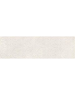 Керамическая плитка Evan Flower Grey decorate 3158 настенная 30х100 см Sina