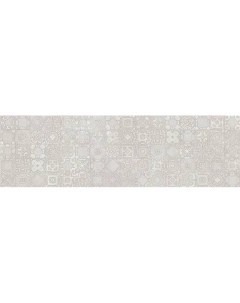 Керамическая плитка Evan Light Grey Decorate 9820 настенная 30х100 см Sina