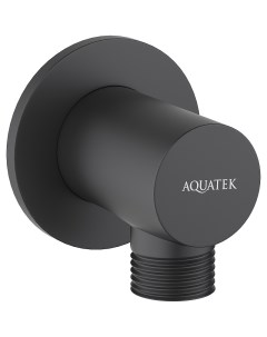 Шланговое подключение AQ2456MB Черное матовое Aquatek