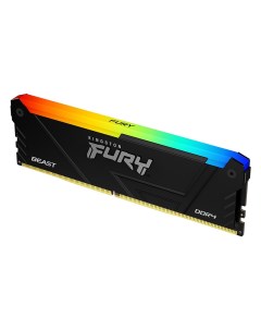 Модуль памяти Fury Beast RGB RTL Gaming DDR4 DIMM 3200MHz PC4 25600 CL16 16Gb KF432C16BB2A 16 Kingston